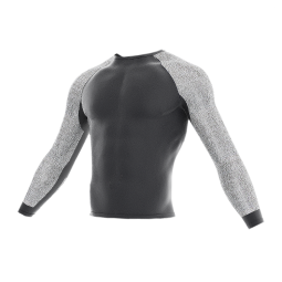 Anti-cut MTP shirt level 5 for use with bulletproof vest