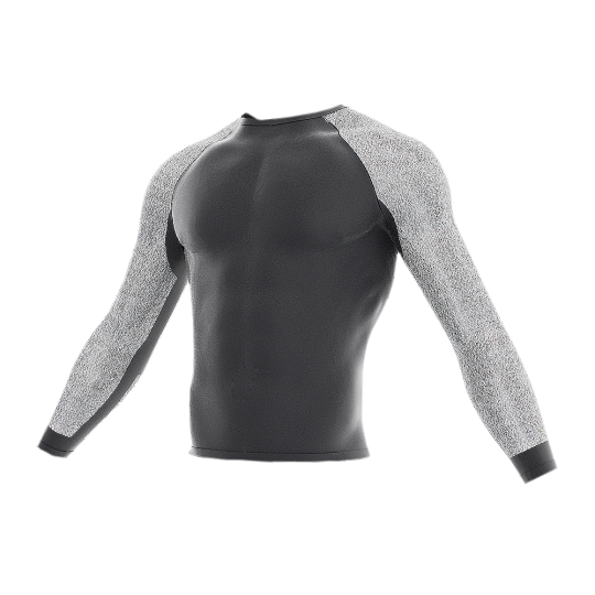 Anti-cut MTP shirt level 5 for use with bulletproof vest