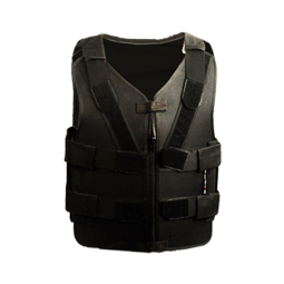 Stab proof zipper vest MTP with aluminum plates