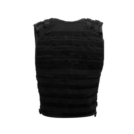 Chaleco tÃ¡ctico para verano con sistema MOLLE en mesh (espalda)
