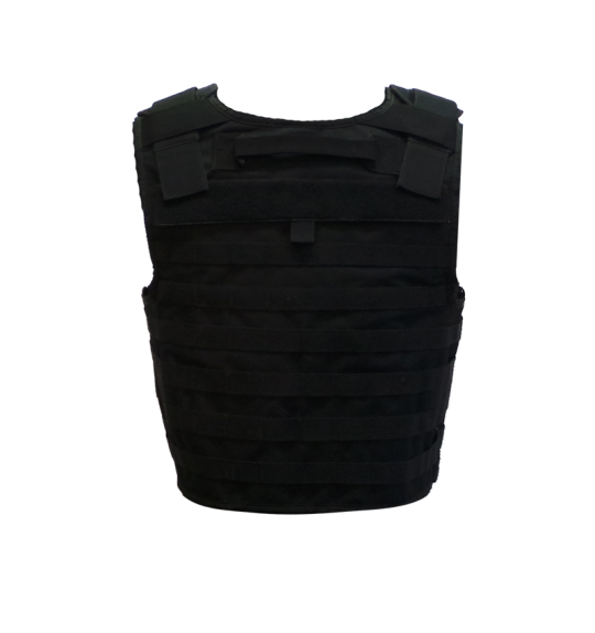 The tactical plate carrier vest with MOLLE system (back)