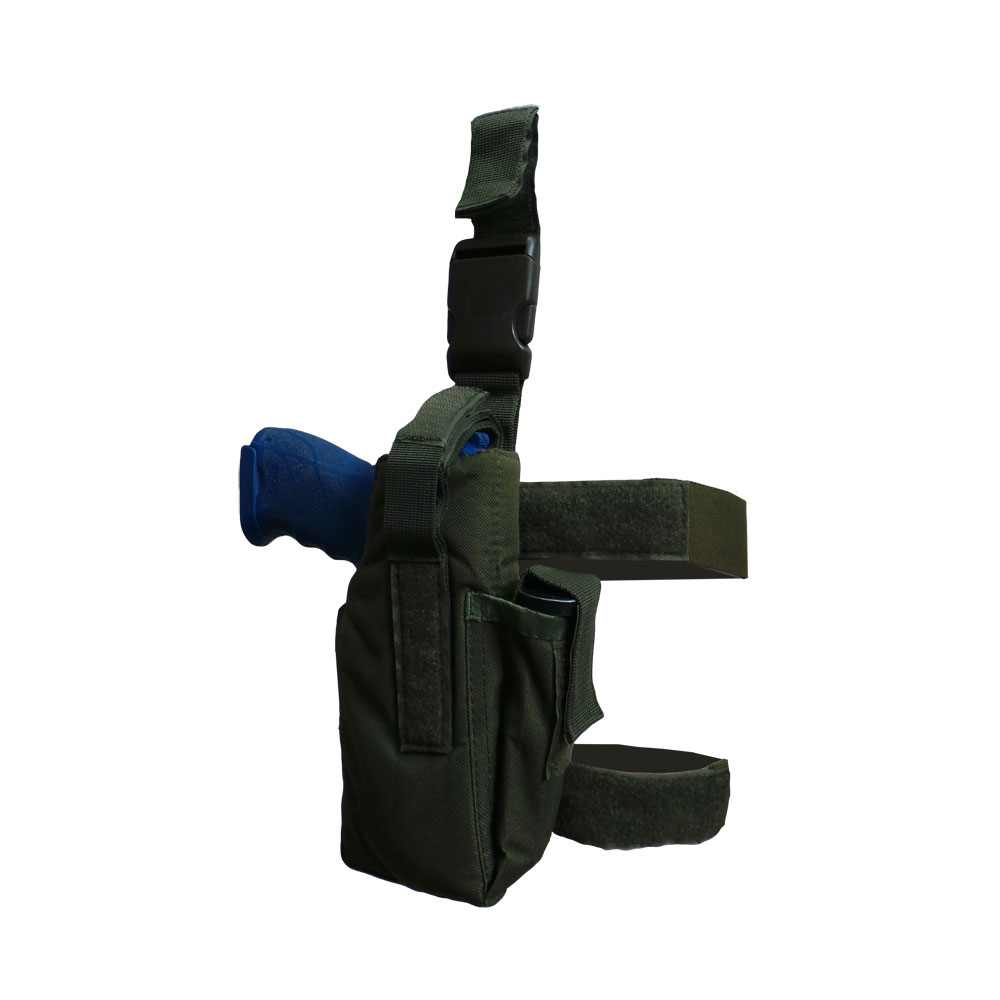 Pernera funda universal con ajuste a cinturA n y sistema MOLLE MTP tactical